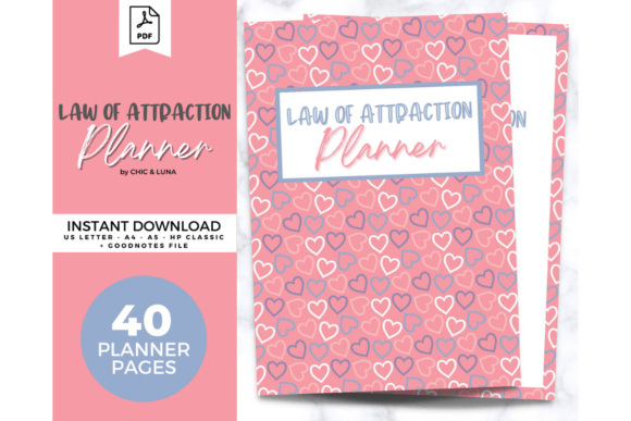 Download Law of Attraction Planner - Printable - Printable Collection