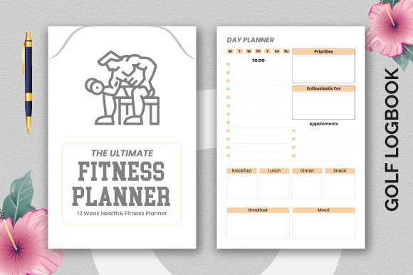 Download Fitness Log Book , Work out Log Book Kdp - Fitness Collection
