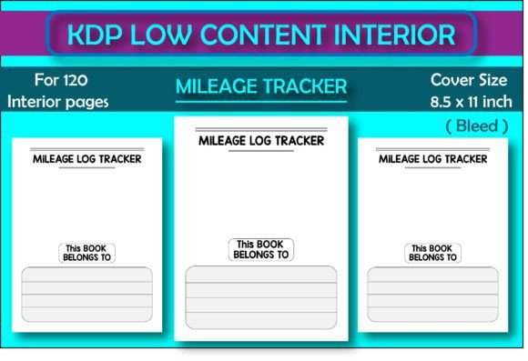Download Low Content Interior Mileage Log Tracker - Tracker Collection