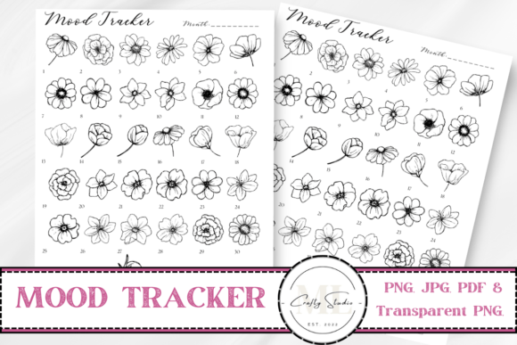Download Monthly Mood Tracker Printables - Tracker Collection