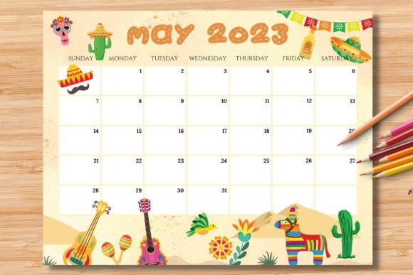 Download Editable/Fillable May 2023 Calendar - 2023 Collection