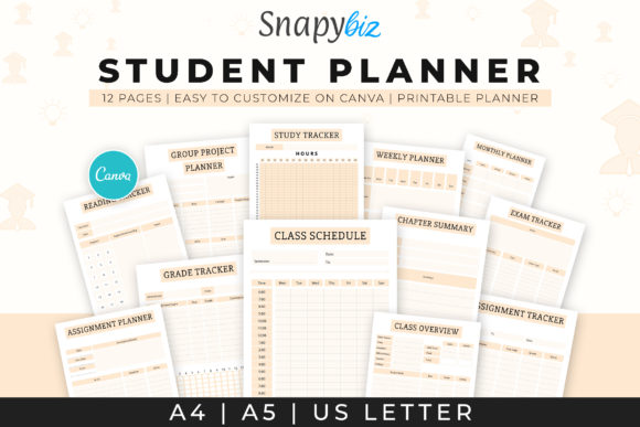 Download Student Planner | Printable - Printable Collection