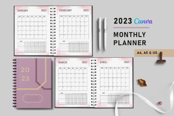 Download 2023 Monthly Planenr Bundle - 2023 Collection